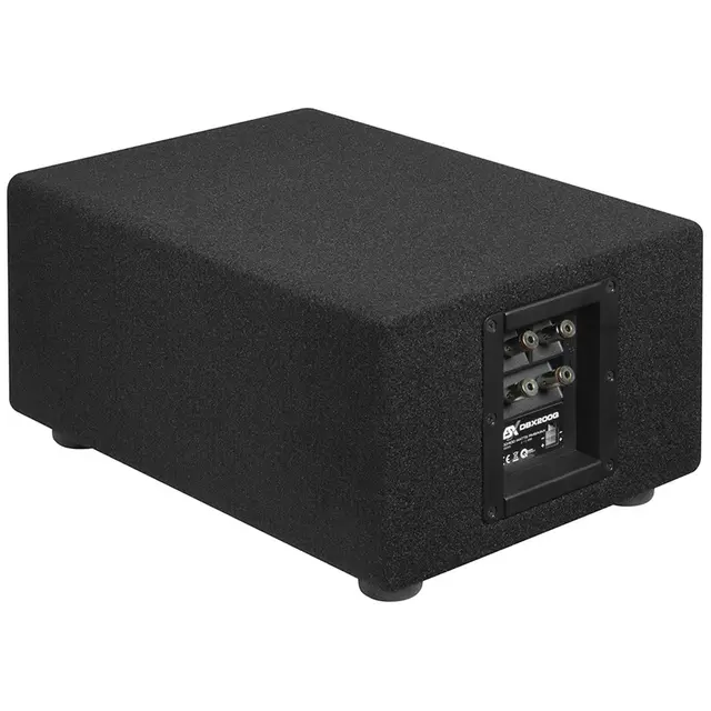 ESX DBX200Q 6X9" Subwoofer i kasse 200W RMS, 2x2 Ohm, Quickconnect 