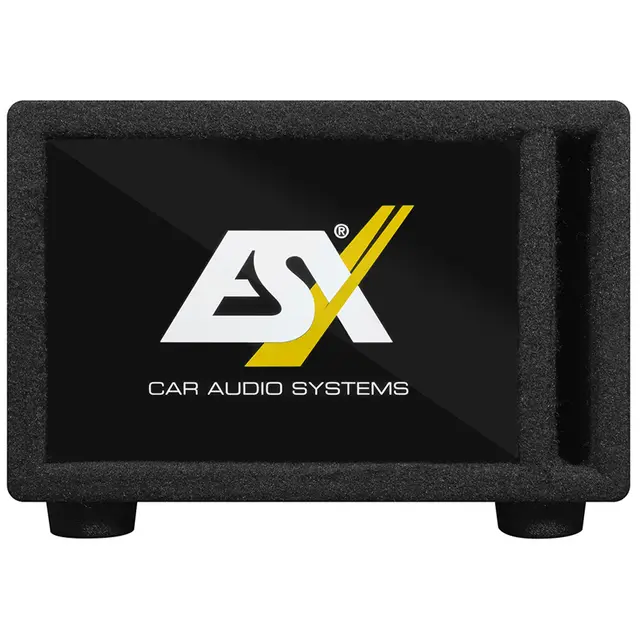 ESX DBX200Q 6X9" Subwoofer i kasse 200W RMS, 2x2 Ohm, Quickconnect 