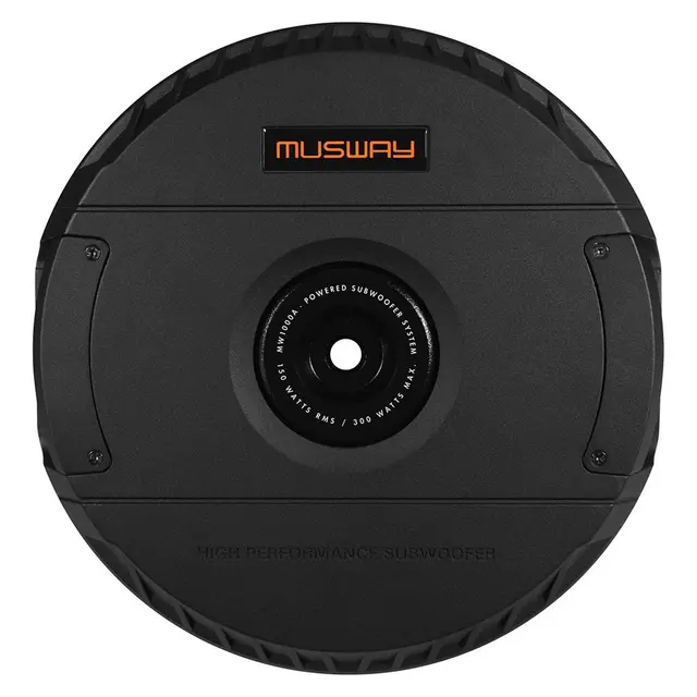 Musway MW1000A 11" aktiv subwoofer 150W RMS, aktivsub, bassremote 