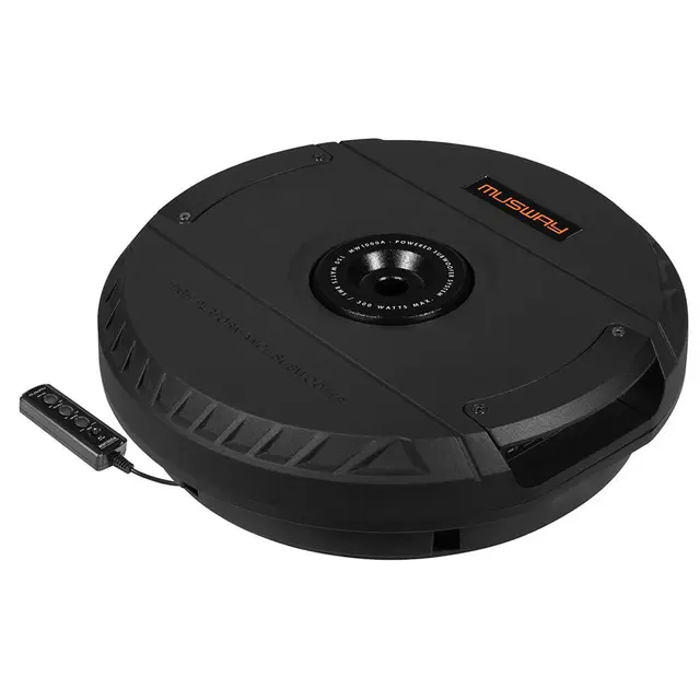 Musway MW1000A 11" aktiv subwoofer 150W RMS, aktivsub, bassremote 