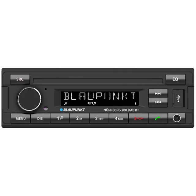 Blaupunkt Nürnberg 200 DAB BT DAB+, BT, USB, AUX, shortbody 