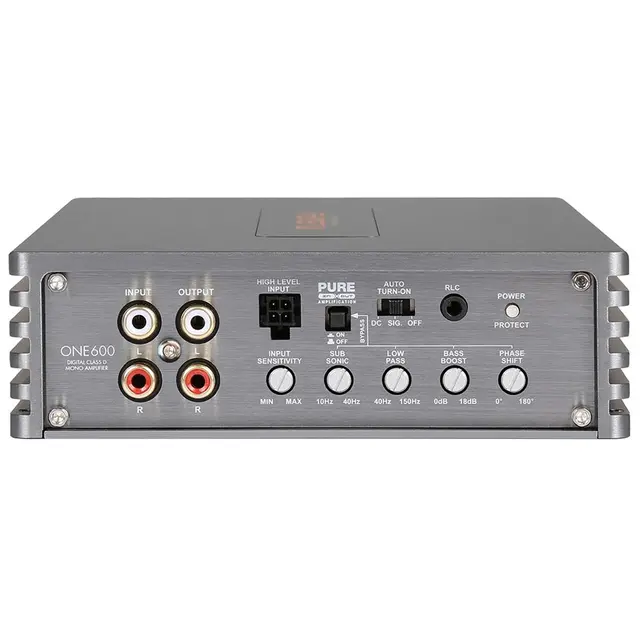 Musway ONE600 monoforsterker 650W RMS, 1 Ohm 