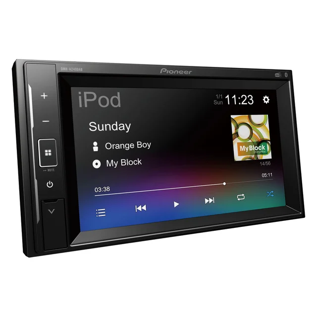 Pioneer DMH-A240DAB BT, DAB+, USB, AUX, 6.2", shortbody 