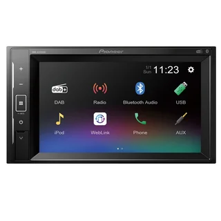 Pioneer DMH-A240DAB BT, DAB+, USB, AUX, 6.2", shortbody