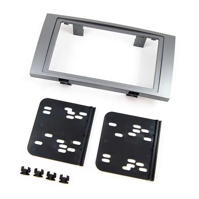 ConnectED 2-DIN monteringsramme - Sølv Ford (2003-2014) m/rektangulær radio 