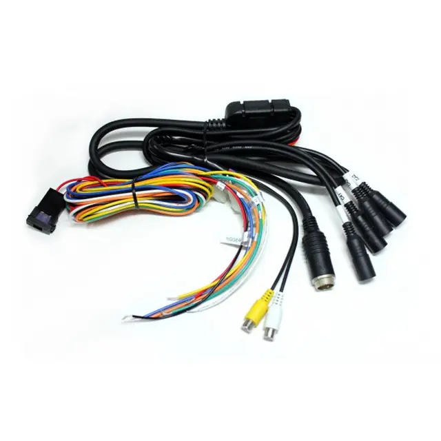 MXN HD7DM 7" Quad 4 kanals monitor Vanntett, 12/24V, opptil 4 kamera 