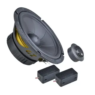 Ground Zero GZIC 165.2 høyttalersett 6.5", 100W RMS, Iridium-serie