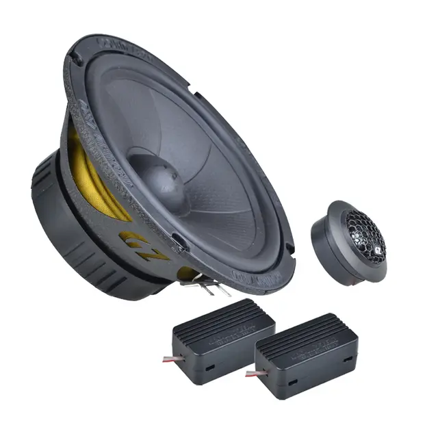 Ground Zero GZIC 165.2 høyttalersett 6.5", 100W RMS, Iridium-serie 