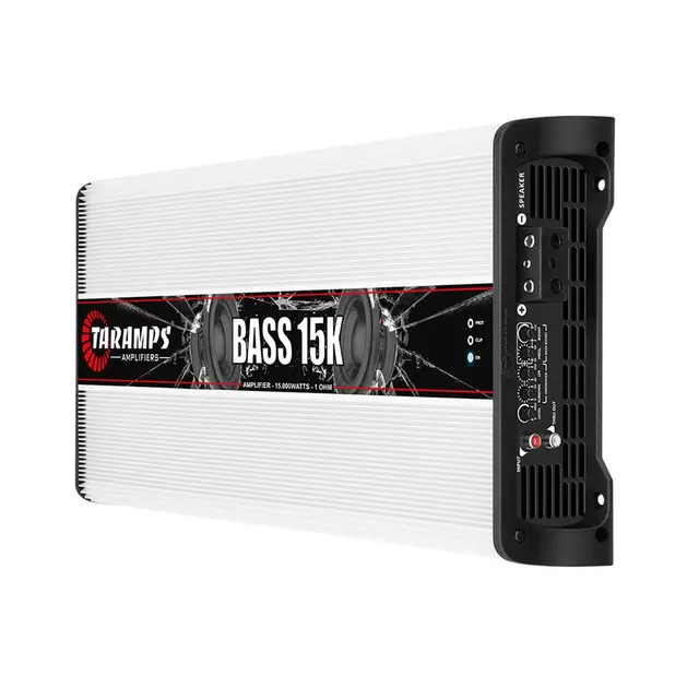 Taramps BASS15K monoforsterker 15.000W RMS, 1 Ohm, SPL 