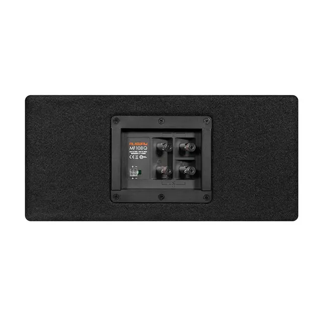 Musway MF108Q 8" subwoofer i kasse 200W RMS, 2x2 Ohm 