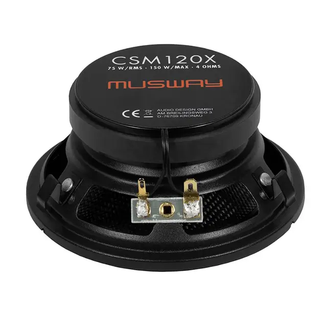 Musway CSM120X høyttalerpar Tilpasset Mercedes W124 