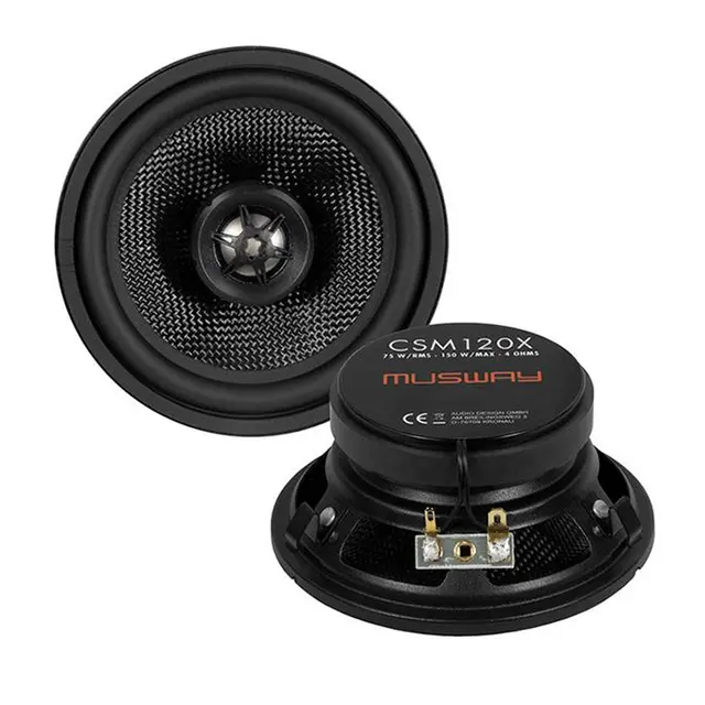 Musway CSM120X høyttalerpar Tilpasset Mercedes W124 