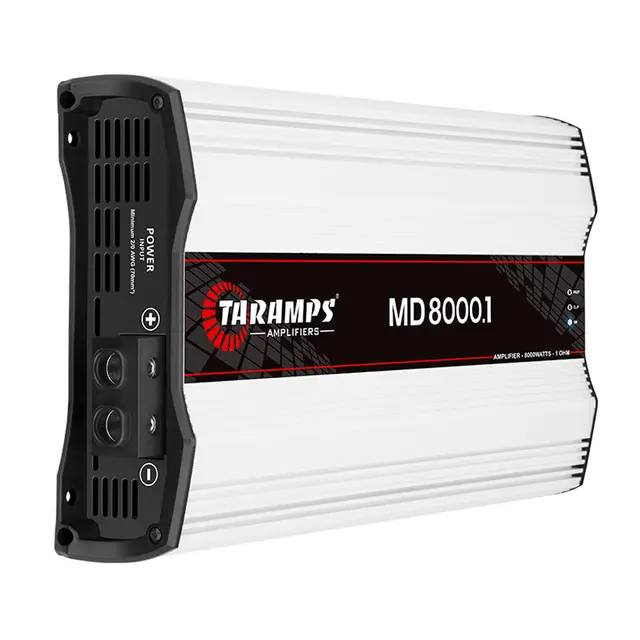 Taramps MD 8000.1-1 SPL monoforsterker MD-Line, 8000W RMS, 1 Ohm 