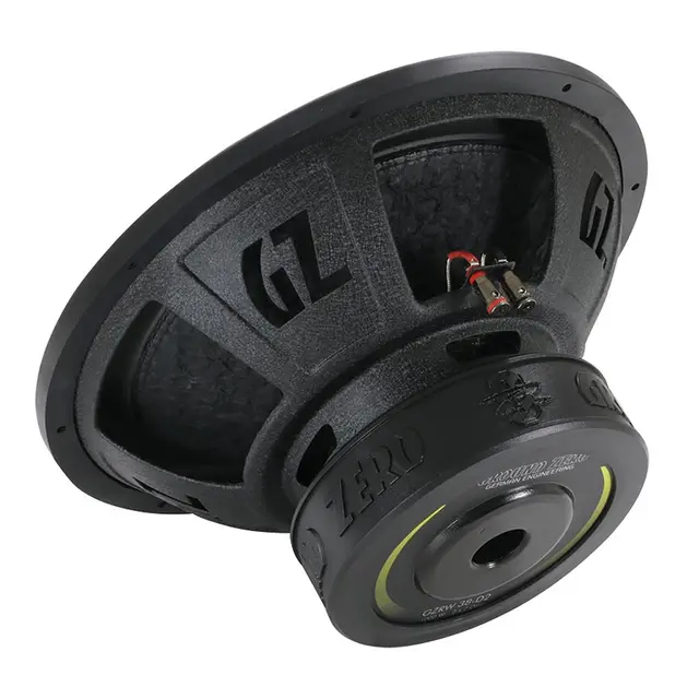 Ground Zero GZRW 38D-2 15" subwoofer 1000W RMS/1800W SPL, 2x2 Ohm, KLIPPEL 