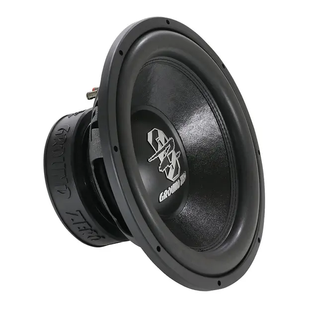Ground Zero GZRW 38D-2 15" subwoofer 1000W RMS/1800W SPL, 2x2 Ohm, KLIPPEL 