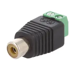 RCA adapter RCA hun -> løse tilkoblinger