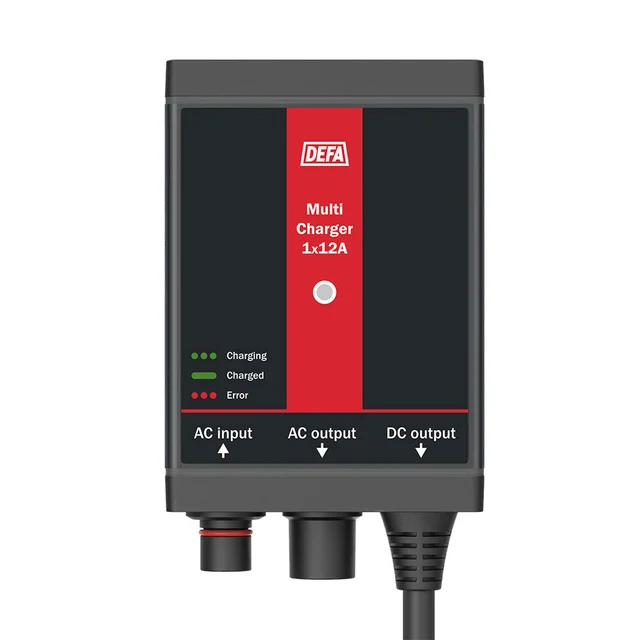 DEFA MultiCharger batterilader 1x12A 1 x 12A 