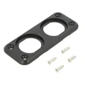 Innfellingspanel - dobbel For USB, AUX, sig.kont., voltmeter etc
