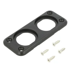 Innfellingspanel - dobbel For USB, AUX, sig.kont., voltmeter etc