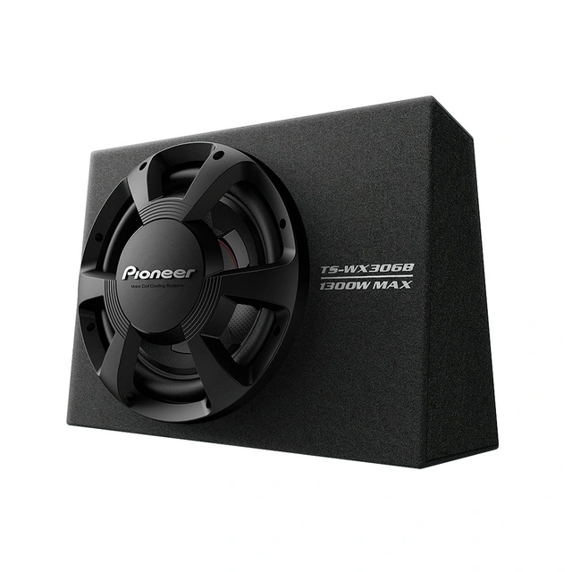 Pioneer TS-WX306B basskasse 12" i kasse, 350W RMS, 4 Ohm 
