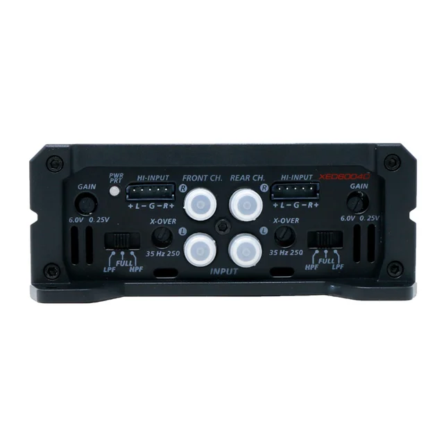 Cerwin Vega XED6004D 4-kanals forsterker XED-serie, 4x120W RMS (2 Ohm) 