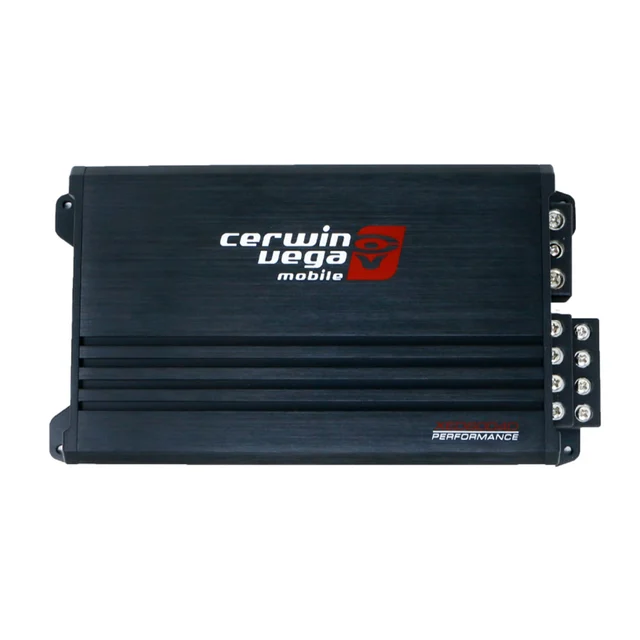Cerwin Vega XED6004D 4-kanals forsterker XED-serie, 4x120W RMS (2 Ohm) 