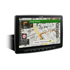 Alpine INE-F904D navigasjon multimedia 9" floating, DAB+, CarPlay, Android Auto