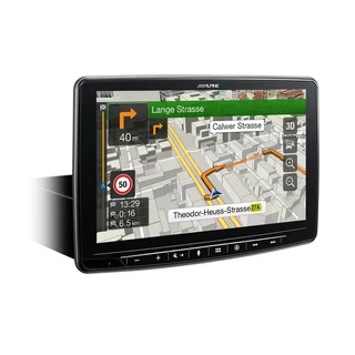 Alpine INE-F904D navigasjon multimedia 9" floating, DAB+, CarPlay, Android Auto