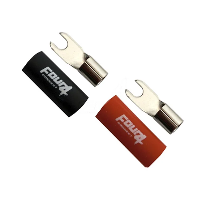 Kabelsko spade 10mm2 M4, 1 par 