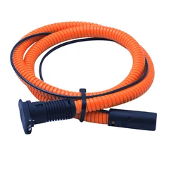 DEFA MiniPlug apparatinntak 2 meter, oransje