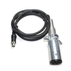 MXN/System A skjøtekabel - 2 meter Hengerkontakt uten CURL -> MXN (f)
