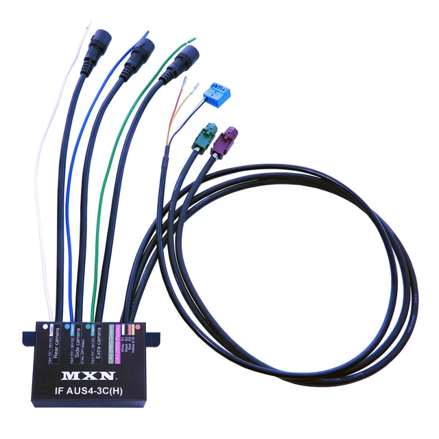 MXN kameraadapter Scania (3-kanals) Scania med AUS4 (Premium) monitor 