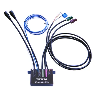 MXN kameraadapter Scania (2-kanals) Scania med AUS4 (Premium) monitor