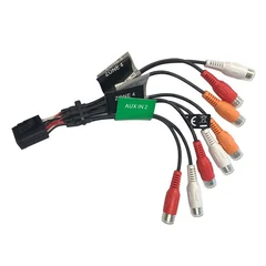 Fusion RCA-tilkoblinger MS-RA70 Reservedel MS-RA70/70N m/dobbel linje ut