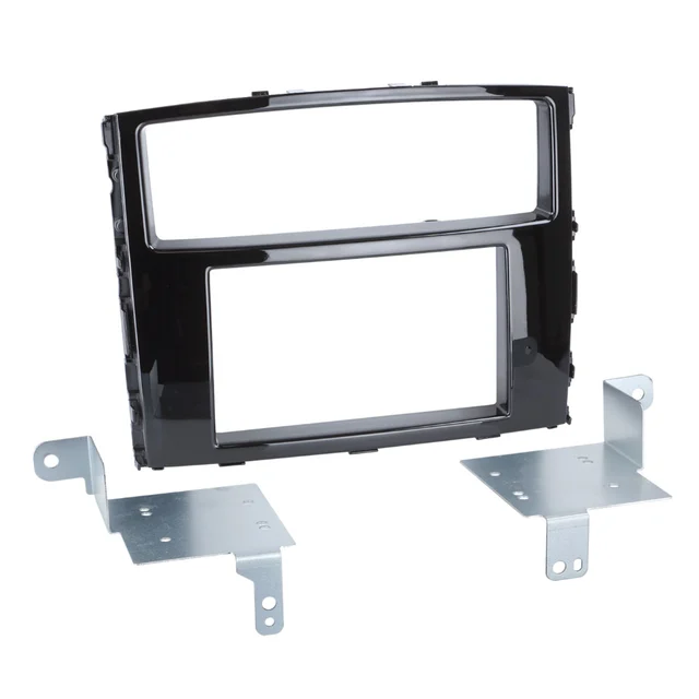ACV 2-DIN monteringsramme - Pianolakk Mitsubishi Pajero (2014-2019) 