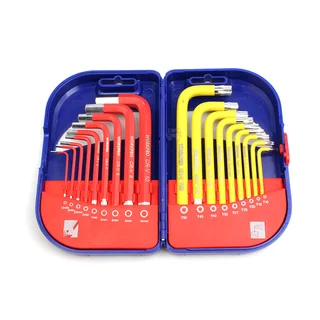 Unbrako / Torx sett 18 deler, kromvanadium-stål