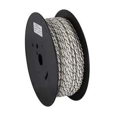 ACV Installasjonskabel, 2x2.5mm2 2,5mm2, Hvit/Hvit-sort, tvunnet