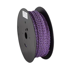 ACV Installasjonskabel, 2x2.5mm2 2,5mm2, Lilla/Lilla-sort, tvunnet