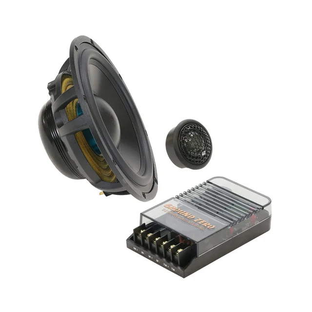 Ground Zero GZUC 165.2SQ høyttalersett 6.5", 140W RMS, Uranium-serie, SQ 