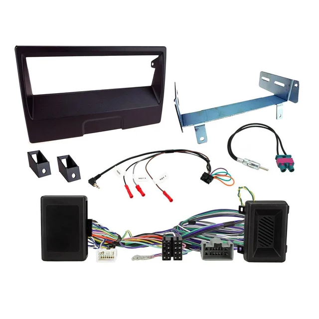 Connects2 1-DIN monteringssett komplett Volvo (2005-2013) u/aktive høyttalere 