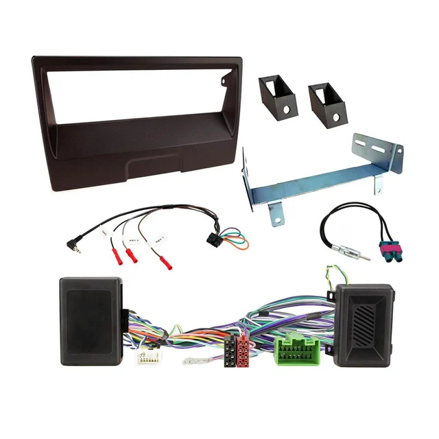 Connects2 1-DIN monteringssett komplett Volvo (2005-2013) m/aktive høyttalere 