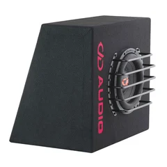 DD Audio LE-M508d-D2 basskasse 8" i kasse, 250-500W RMS, 2x2 Ohm