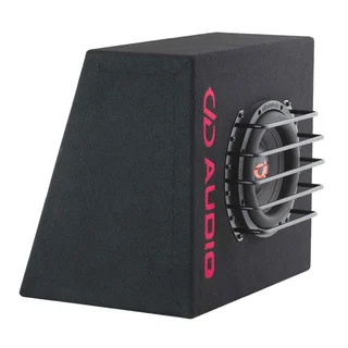 DD Audio LE-M508d-D2 basskasse 8" i kasse, 250-500W RMS, 2x2 Ohm