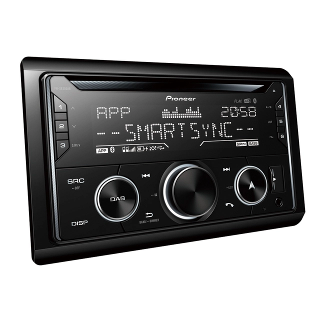 Pioneer FH-S820DAB CD, BT, DAB+, USB, AUX 