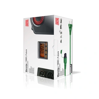 DEFA WarmUp Futura 1900 Kupèvarmer, batterilader, tidsur