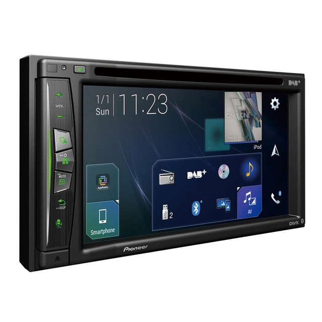 Pioneer AVIC-Z730DAB - Normal utgave Navi, Wifi, Carplay, DAB+ 