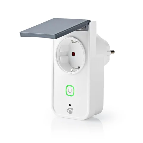 Nedis SmartLife WIFI utendørstimer 16A, med effektmåling