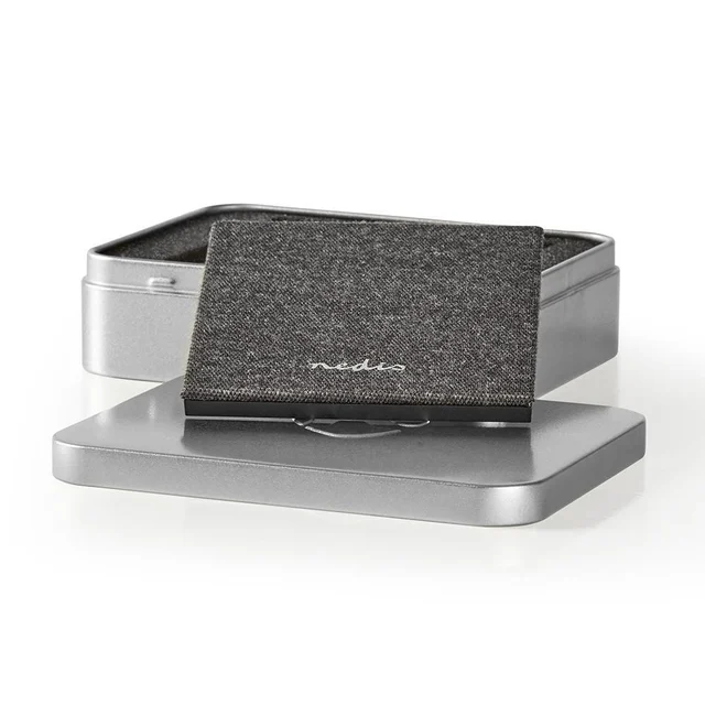 Nedis trådløs mobillader med stofftrekk QI, støtter hurtiglading 