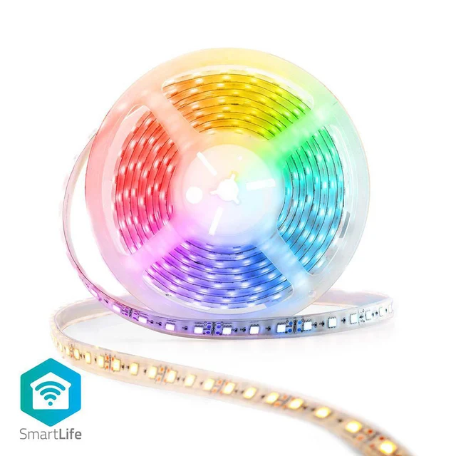 Nedis SmartLife WIFI RGB LED-list 230V, WIFI, 5m, RGB 