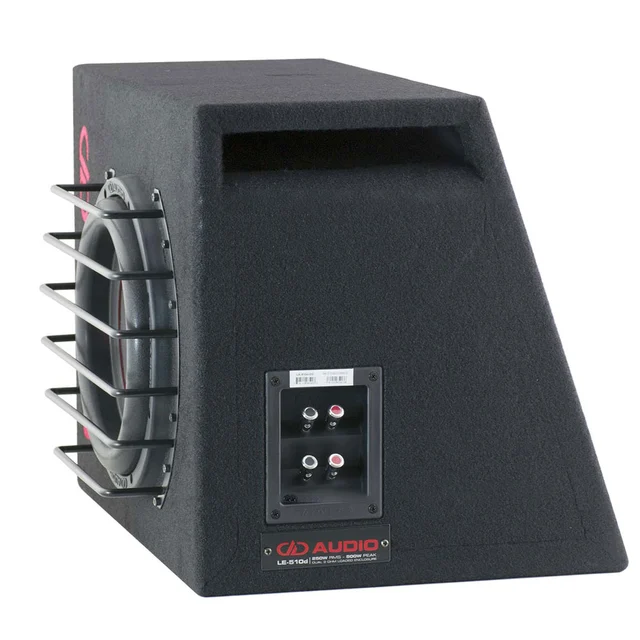 GZ / DD Audio 24V basspakke 10" sub i kasse, forsterker, kabelsett 